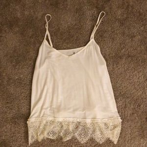 American Eagle white tank top